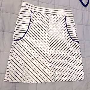 Darjoni striped pencil skirt